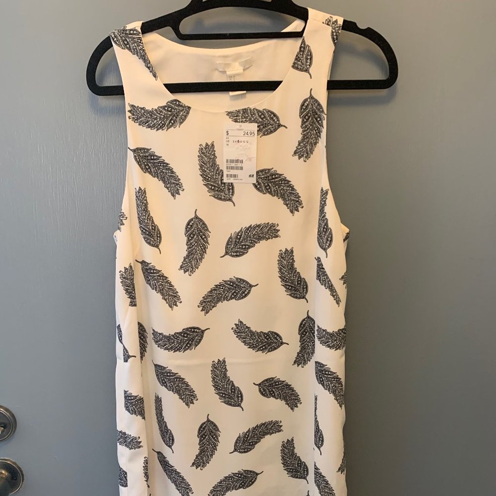 H&M Sheath Feather Dress